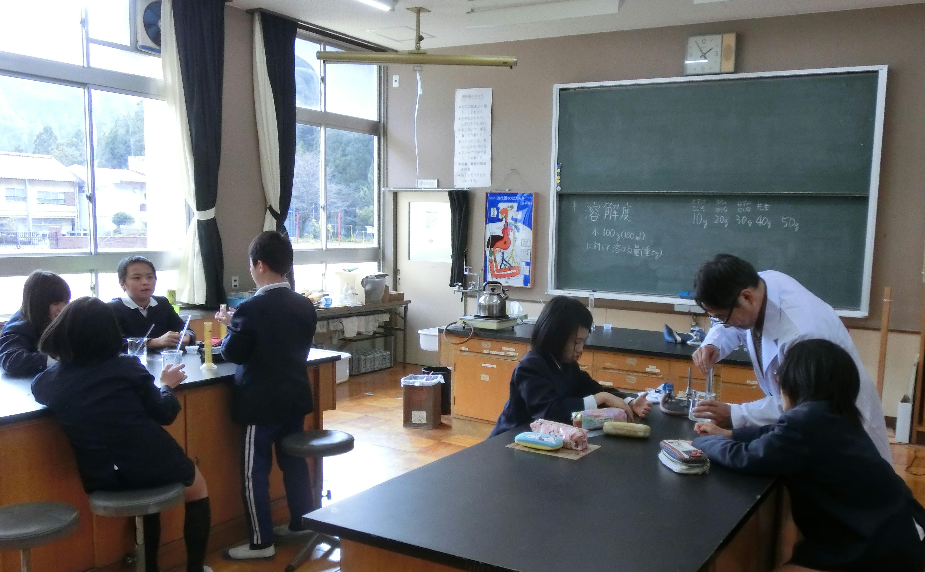 ２学期最後の授業参観 下北山小学校ブログ